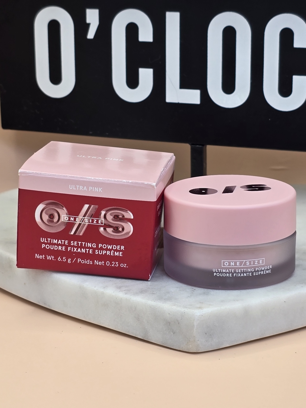 Ultra Pink ONE/SIZE Ultimate Setting Powder — Pink Packaging